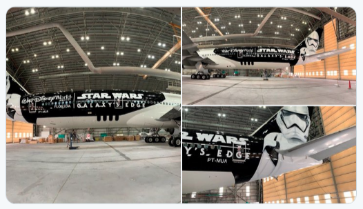 LATAM unveils new Star Wars Galaxy’s Edge Inspired Plane