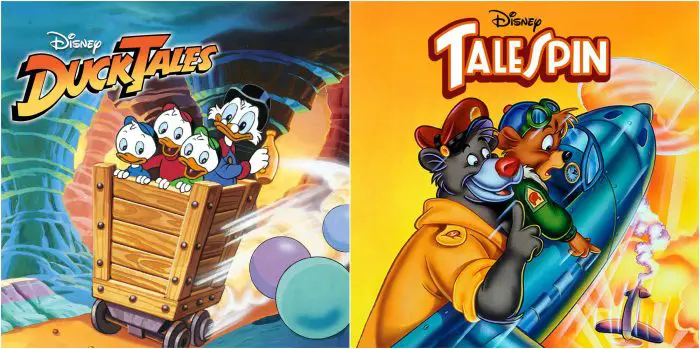 DuckTales, Chip 'n Dale Rescue Rangers, TaleSpin, and Darkwing Duck ...