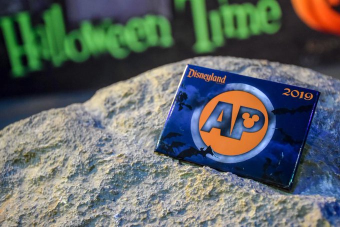 New Halloween Time Button Now Available At Annual Passholder Corner