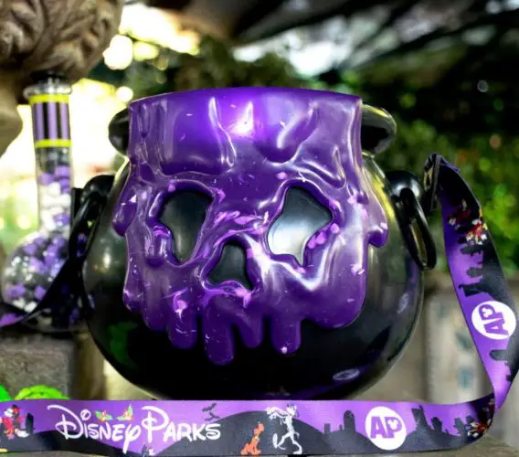 New Annual Passholder Cauldron Popcorn Bucket At Disneyland