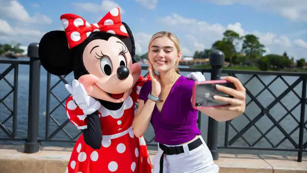 Meg Donnelly Kicks Off Disney Du Jour Dance Party in Epcot