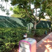 Photos: Epcot Construction Walls Have Gone Up For Newly Revised Epcot