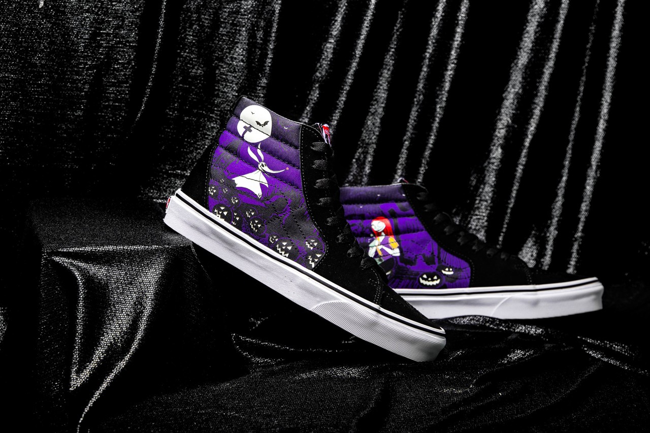 Nightmare Before Christmas Vans Collection Walks On The Spooky Side