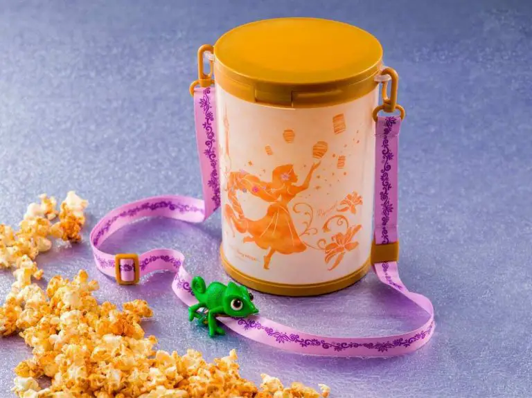 Tangled Popcorn Bucket From TDR Gleams And Glows | Chip and Company