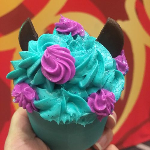 New Adorable Sulley Cupcake Scares Its Way Into WDW!
