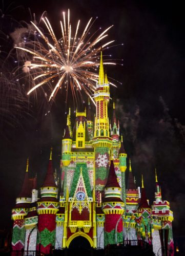 Sneak Peek of all new Minnie’s Wonderful Christmastime Fireworks