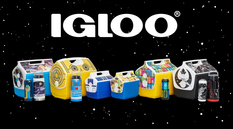 Igloo Blasts off with a new Line of Classic Star Wars Coolers