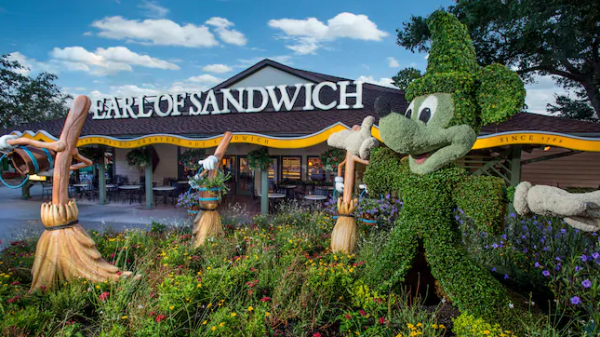 Earl of Sandwich in Disney Springs Wins TripAdvisors' Critic's Choice Award!