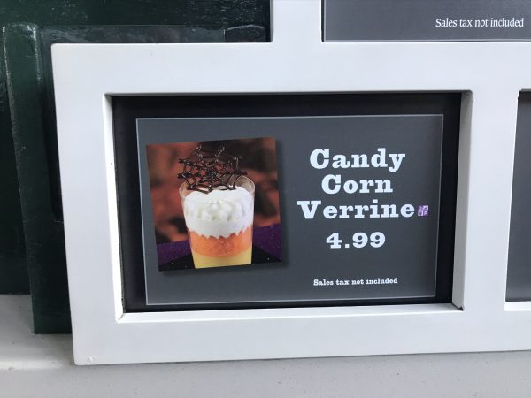 The New Candy Corn Verrine At Hollywood Studios is a Trick And A Treat