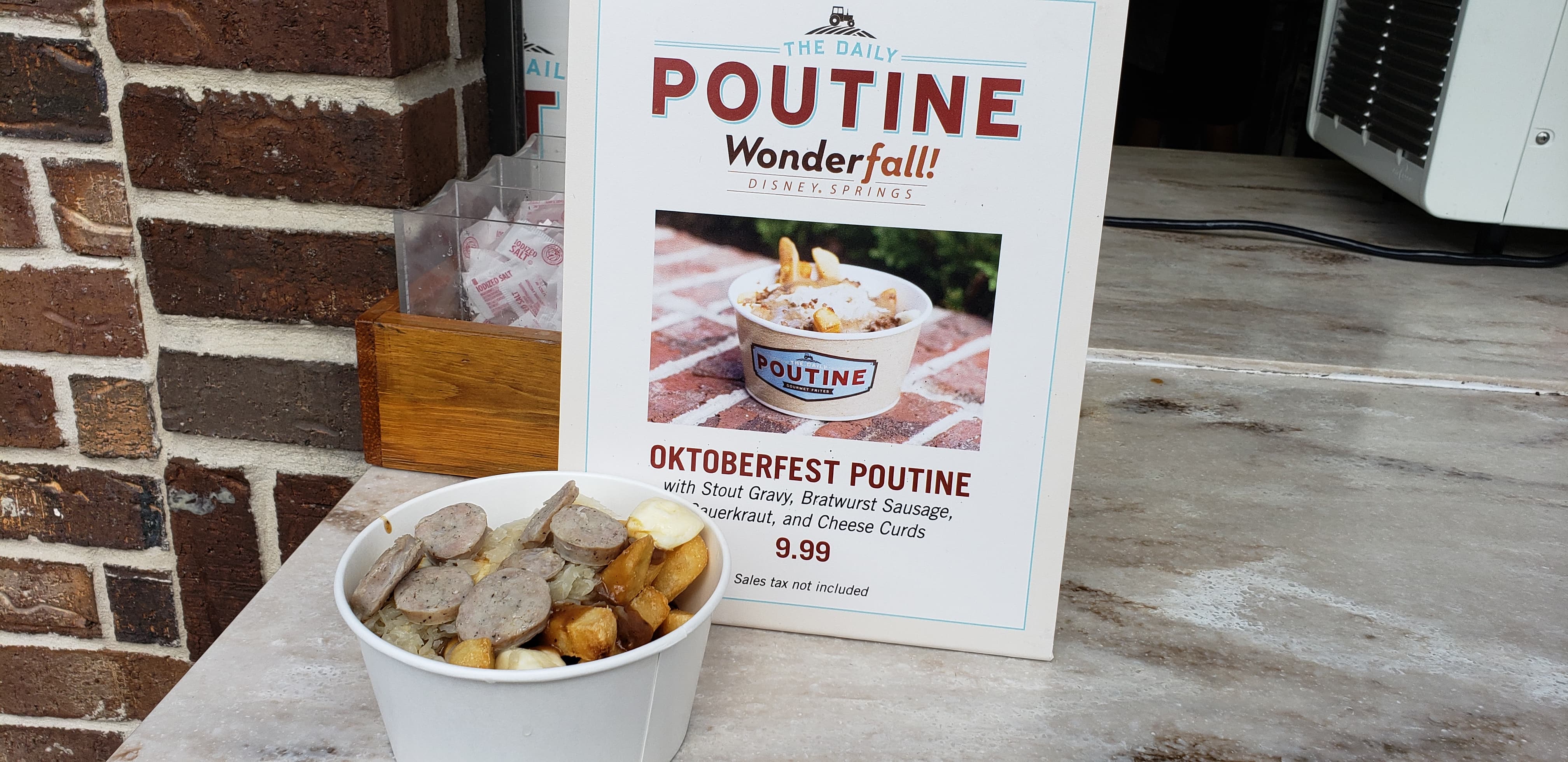 New Oktoberfest Fries are at The Daily Poutine in Disney Springs