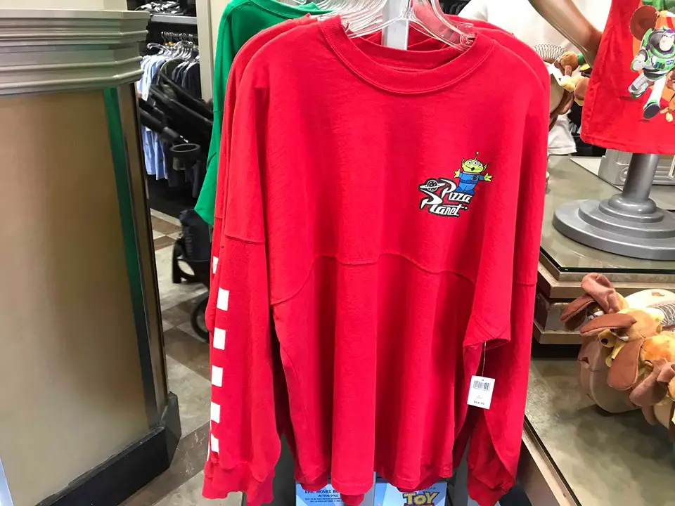 Pizza Planet Spirit Jersey Has Landed at Hollywood Studios