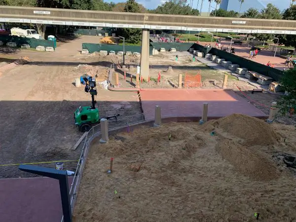 Update: Construction at the Epcot Tram Area