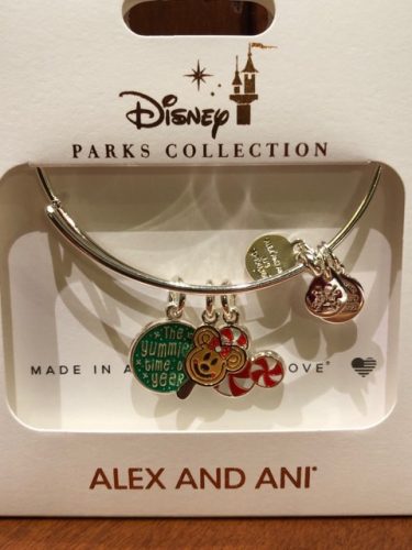 New Alex & Ani Holiday Bangle Bracelets now available at Disney World