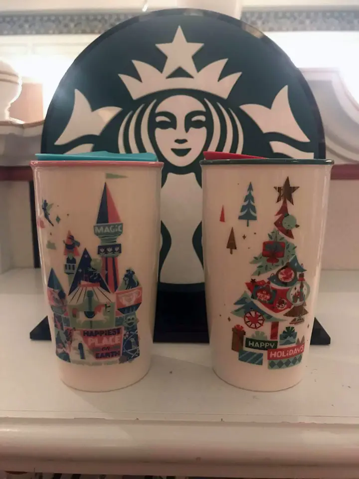 New Disney Parks Starbucks Mugs Are Here, With Holiday Designs Too!