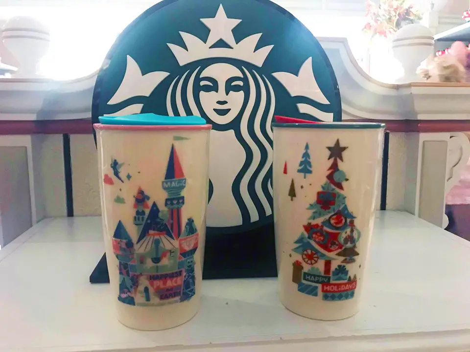 New Disney Parks Starbucks Mugs Are Here, With Holiday Designs Too!