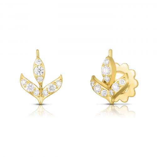 Disney_s Frozen 2 x Roberto Coin 18K Yellow Gold _ Diamond Wheat Snowflake Stud Earrings_$2200_ 400011683540