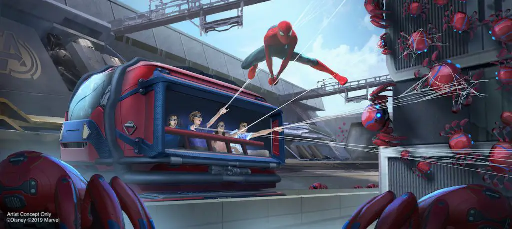 Guests Will Shoot Webs From Their Wrists on New Spider-Man Ride