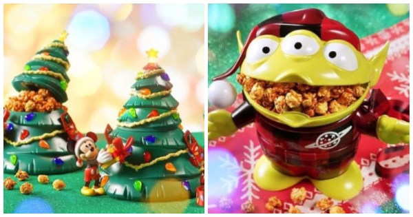 Festive New Holiday Disney Popcorn Buckets That We Absolutely Love
