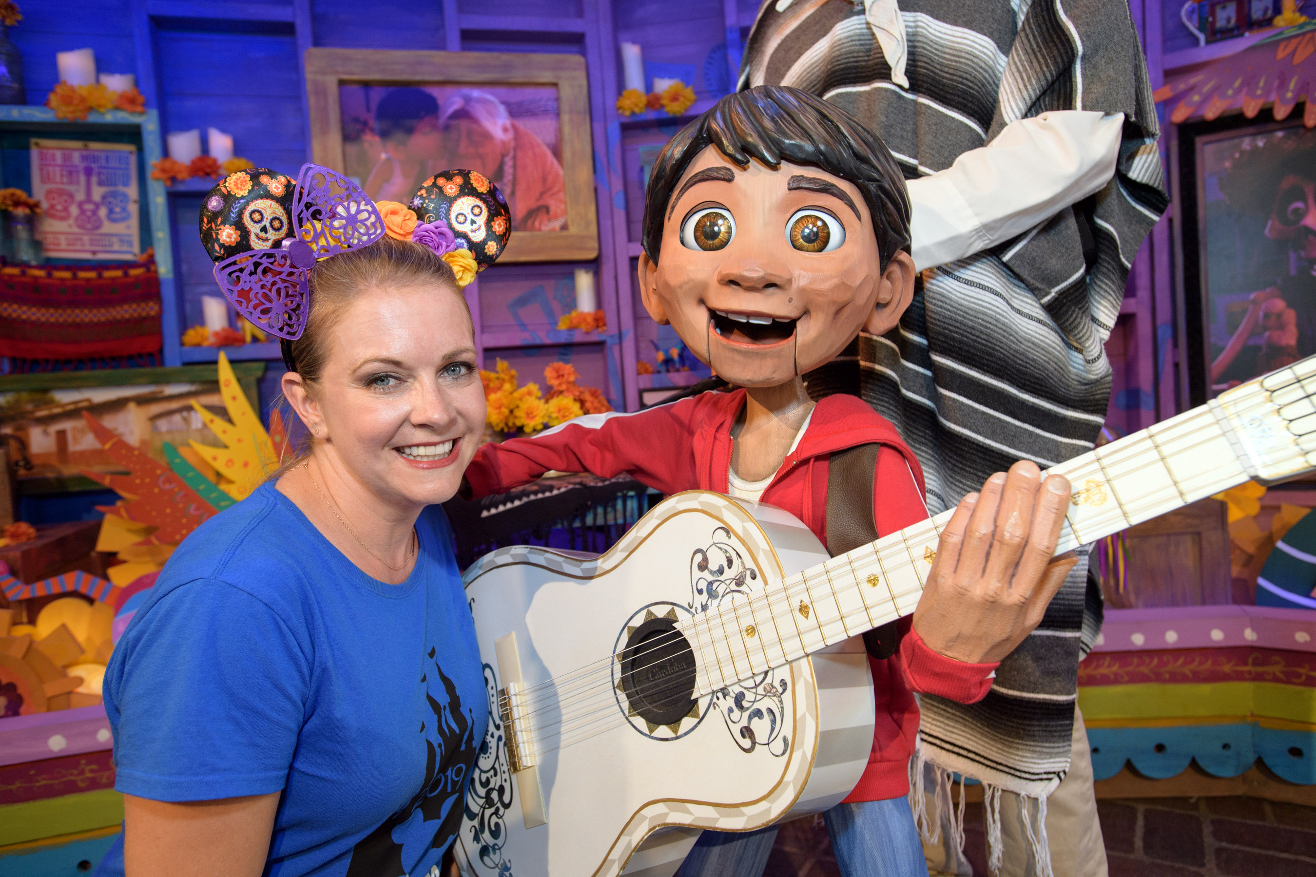 Melissa Joan Hart Enjoys Halloween Time and Día de los Muertos Celebrations at Disney’s California Adventure