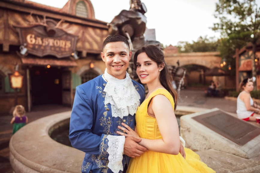 Magical Beauty and The Beast Proposal At Disney World!