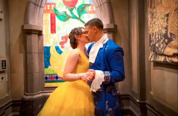 Magical Beauty and The Beast Proposal At Disney World!