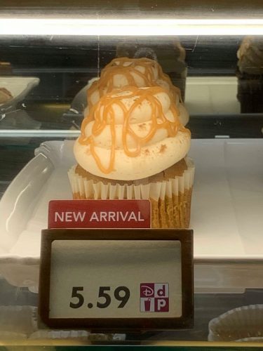 NEW: Caramel Pumpkin Cupcake At Epcot!