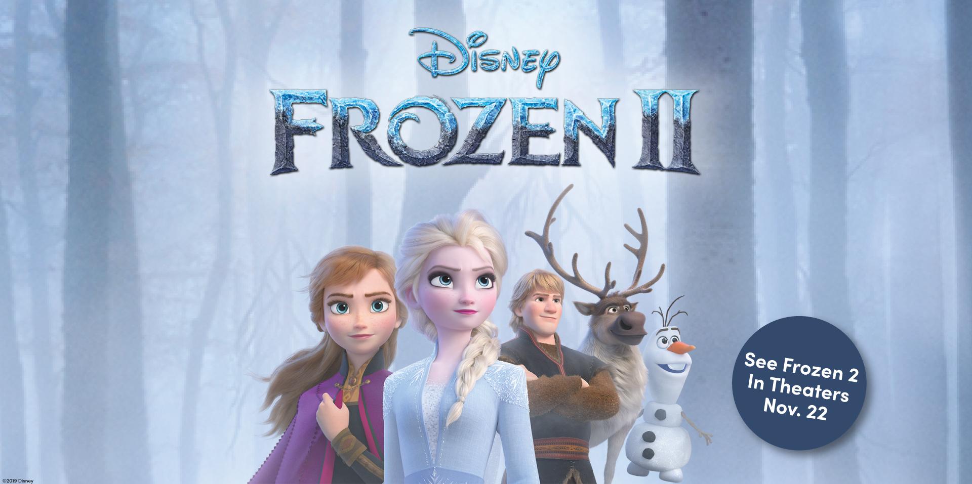 Frozen 2 Movie Premiere Sweepstakes!
