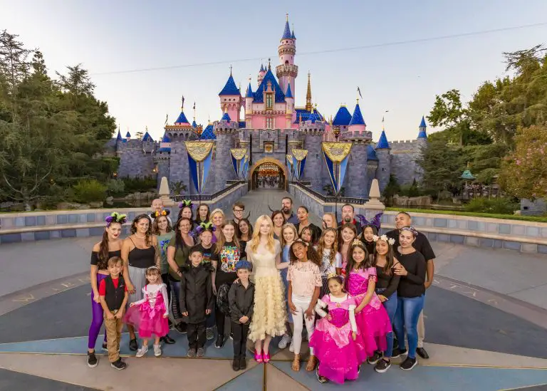 Elle Fanning Surprises Maleficent Fans At The Disneyland Resort