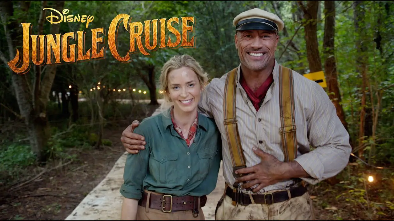 VIDEO: The Rock and Emily Blunt Announce Jungle Cruise Filming Wrap