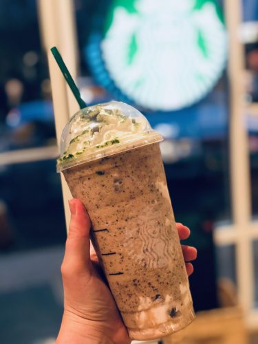 Try The Spooky Good 'Oogie Boogie' Frappuccino Now At Starbucks