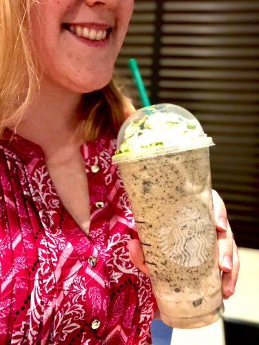 Try The Spooky Good 'Oogie Boogie' Frappuccino Now At Starbucks