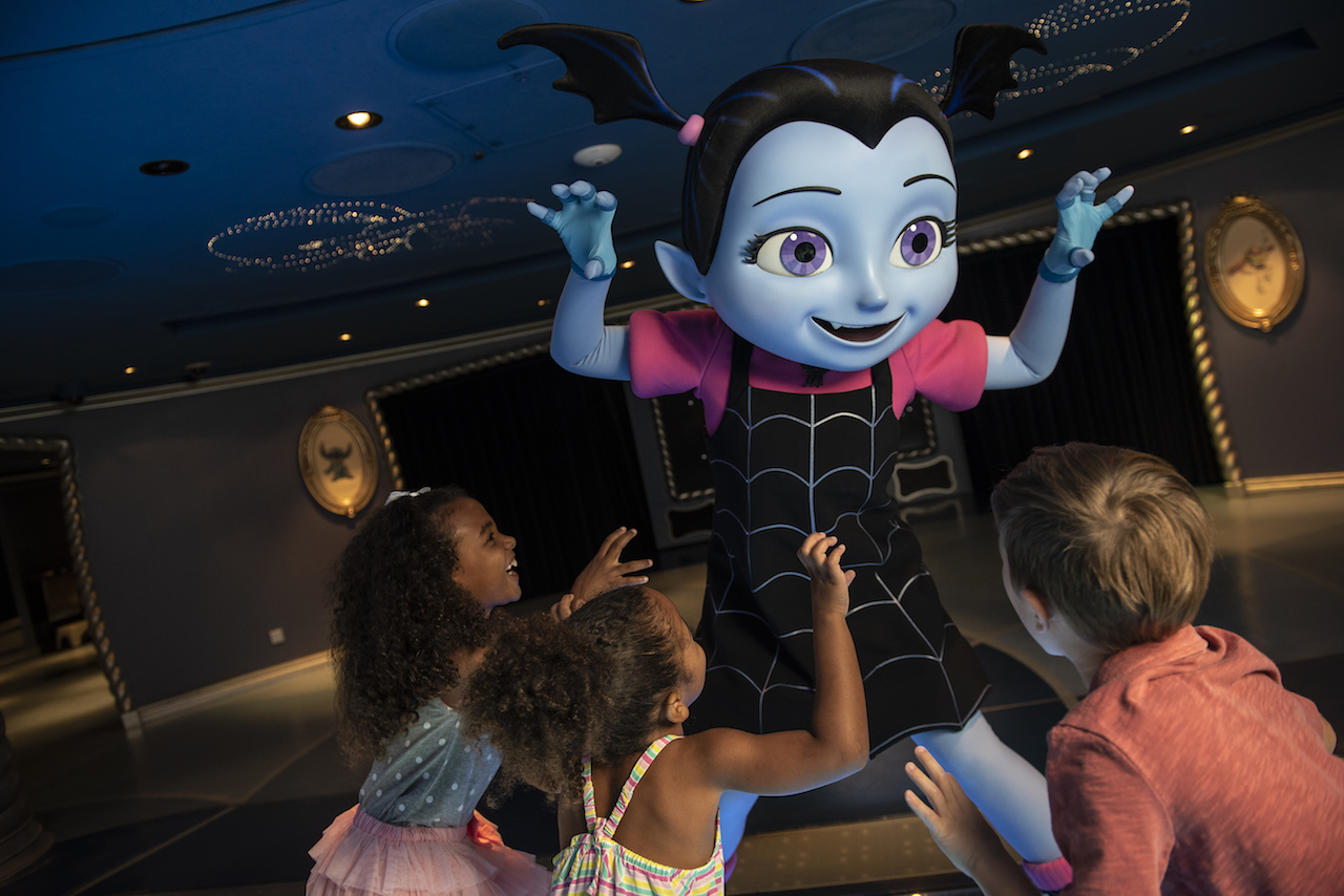 Meet Vampirina and Fancy Nancy On A Disney Cruise!