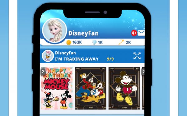 Disney and topps create Disney Collect! app