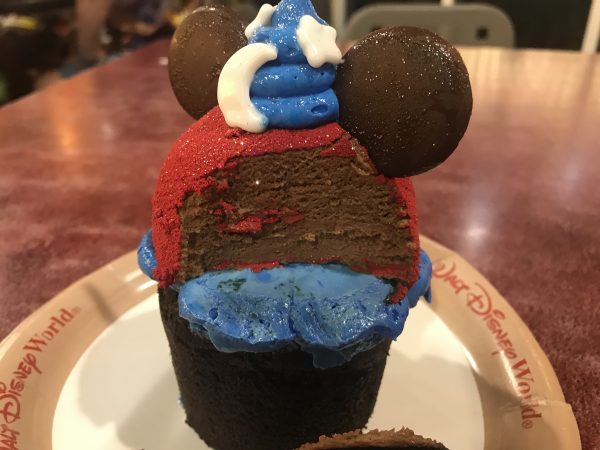 Sorcerer Mickey Cupcake at Disney’s All-Star Movies Is Like Magic