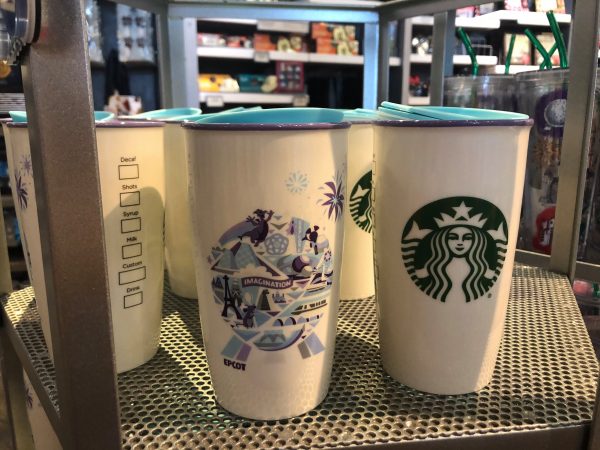 New Starbucks Disney Park Icon Tumbler Arrives at Epcot