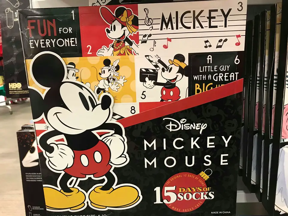 Disney Socks Crackers And Countdown To Christmas Gift Sets From Target