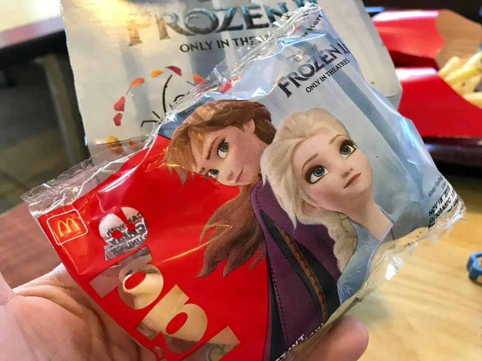 Frozen 2 Happy Meal Toys