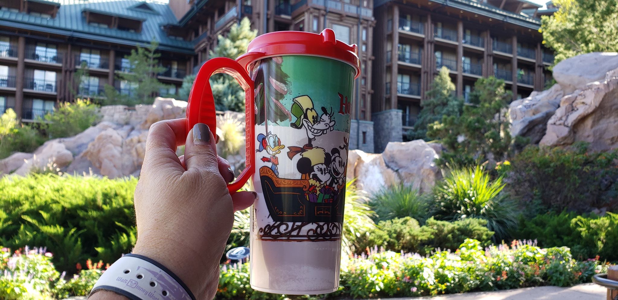 New Disney Resort Holiday Mug Lets You Refill With Festive Cheer