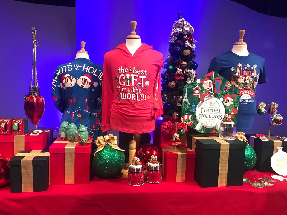 Photo Tour: Festival of the Holidays Merchandise At Epcot