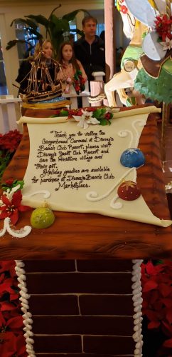 20th Anniversary Gingerbread Carousel at Disney's Beach Club Resort