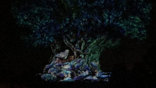 Enchanting New Tree of Life Holiday Projection Show Debuts At Animal Kingdom