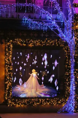 Disney And Saks Fifth Avenue Unveil "Disney Frozen 2" Holiday Windows