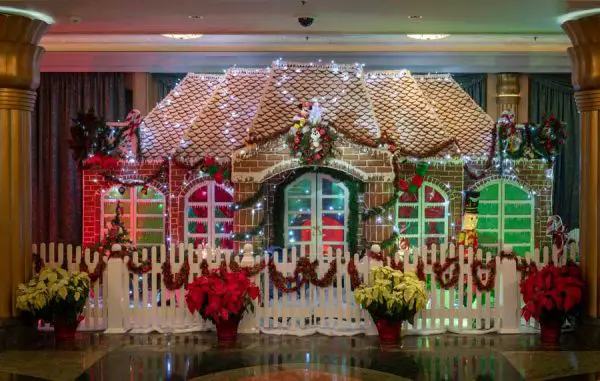 Disney Decks the Halls With Gingerbread Displays at the Parks and Resorts