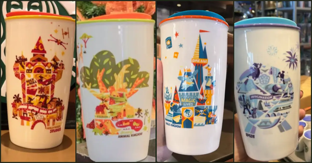 Check Out The Season’s Disney Parks Starbucks Mugs Collection