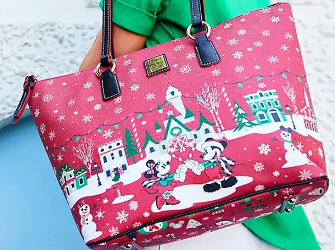 New Disney Holiday Dooney & Bourke Collection Has Yuletide Style