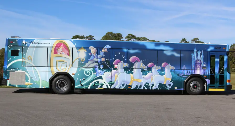 Two New Disney Character Buses Spotted at Walt Disney World