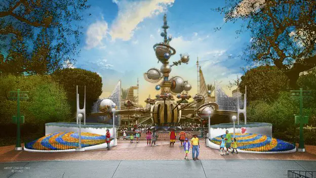 There’s a New Entrance Coming to Tomorrowland in Disneyland