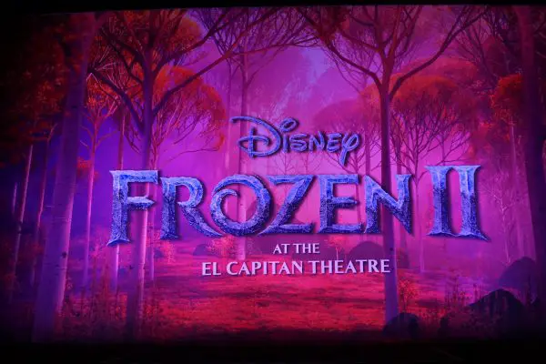 A Fantastic Frozen 2 Debut At The El Capitan Theatre