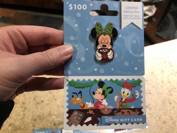 New Disney Gift Card Holiday Pin Series!