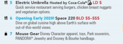 New Epcot Restaurant, Space 220, Will Serve Breakfast, Lunch, and Dinner